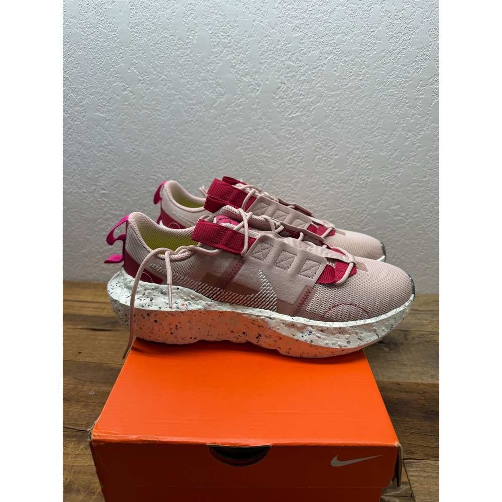 Nike Crater Impact Pink Oxford Rose Whisper Womens Running Shoes CW2386-601 9.5 - Picture 2 of 7